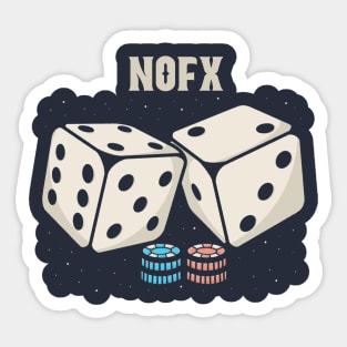 nofx Dice Sticker